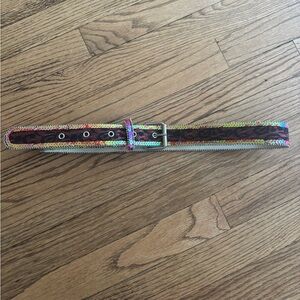 snakeskin belt